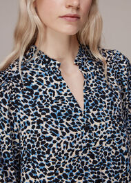 Eva Abstract Cheetah Dress